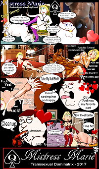 Mistress Marie's Lois Griffin Cartoon Strips