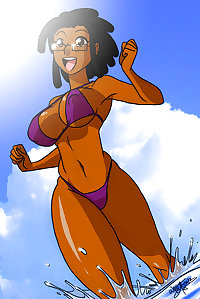Sexy Black Women... Hot Cartoon Chicks 98